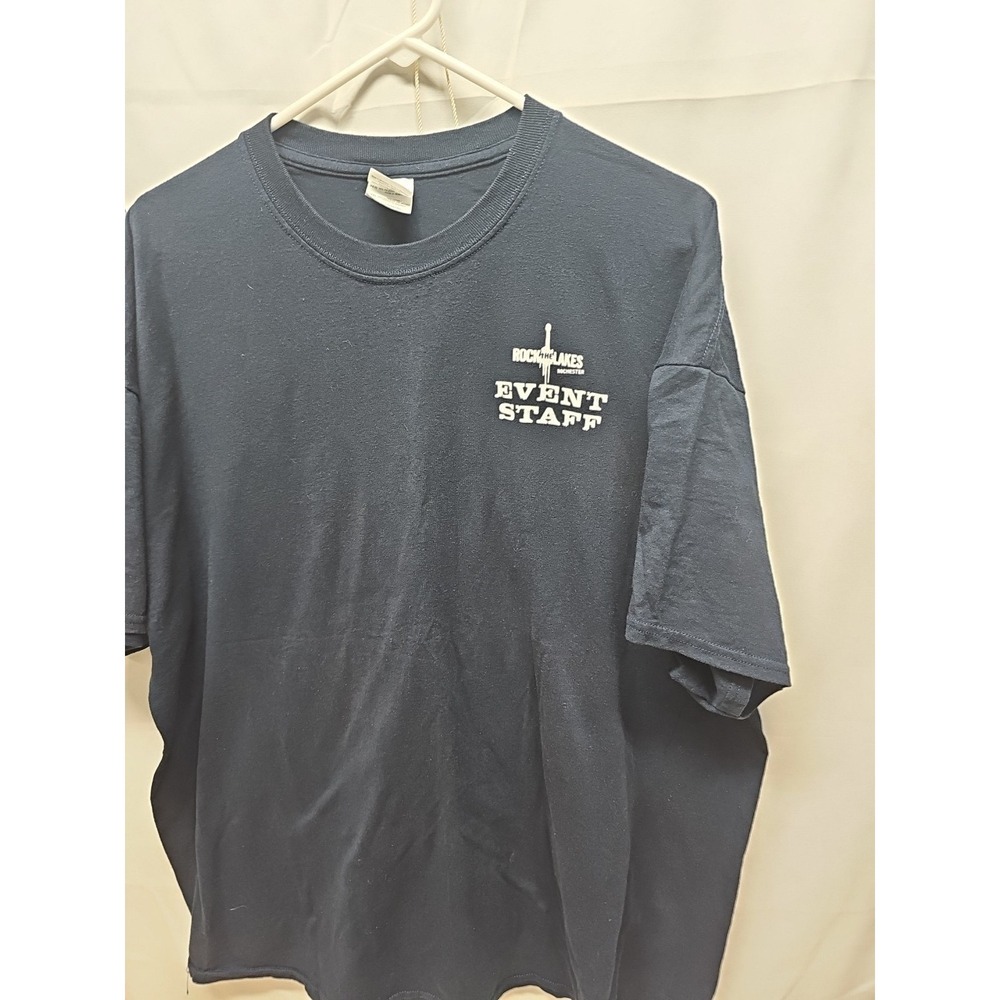 Rare Blue Vtg Billy Graham Evangelist Rock the Lakes Event Staff T Shirt Sz 2xl - Picture 4 of 12